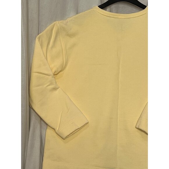 Eddie Bauer Womens V-Neck Pullover Sweater Bundle Medium Pink Yellow Cotton flaw - Picture 14 of 16